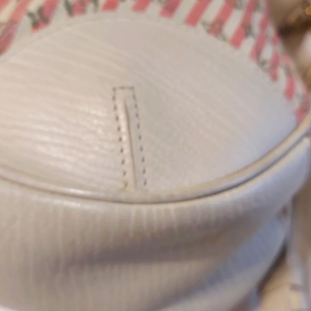 Louis Vuitton Monogram Mini Lin Croisette Marina Pink/Gray 2 Way Bag. VGC!
